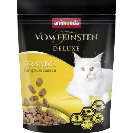 Animonda Vom Feinsten Deluxe Grandis сухой корм для взрослых кошек крупных пород - 250 г