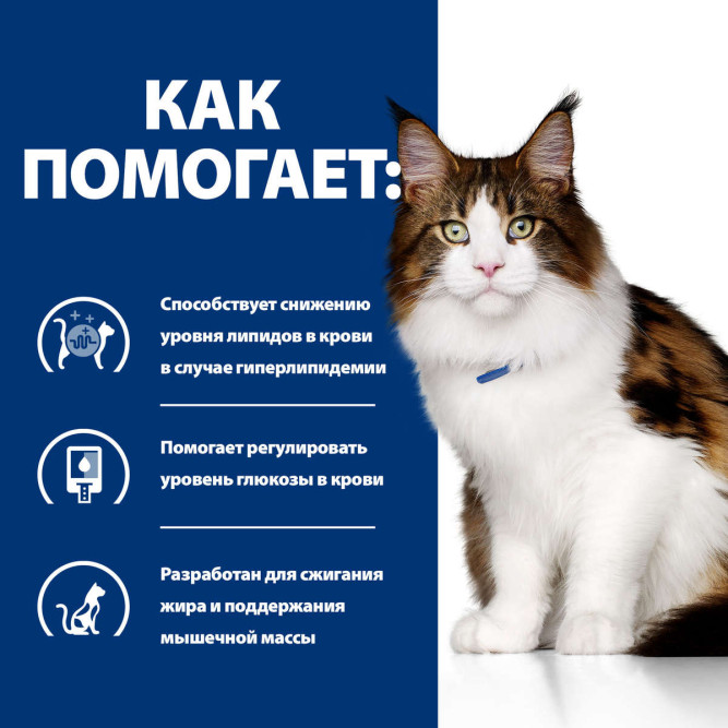 Hills Prescription Diet w/d влажный диетический корм для взрослых кошек при сахарном диабете с курицей, в паучах - 85 г x 12 шт
