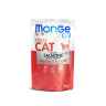 Изображение товара Monge Cat Grill влажный корм для котят с норвежским лососем в паучах 85 г (28 шт в уп)