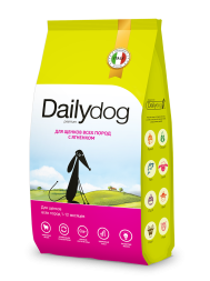 Dailydog сухой корм для щенков всех пород с ягненком - 1,5 кг