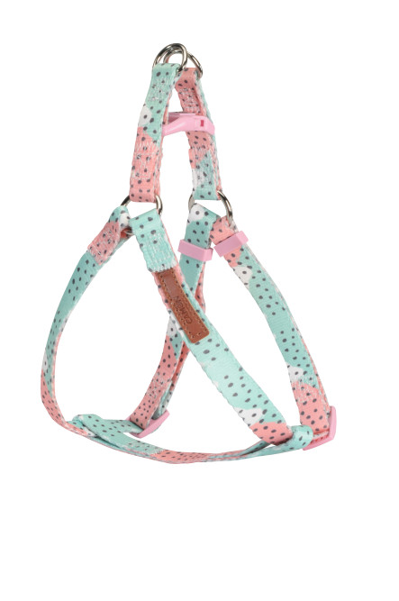 Camon шлейка для собак регулируемая "Ink Pink", розовая