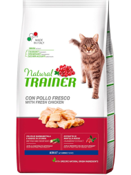 Trainer Natural Adult Fresh Chicken сухой корм для взрослых кошек со свежим мясом курицы - 3 кг