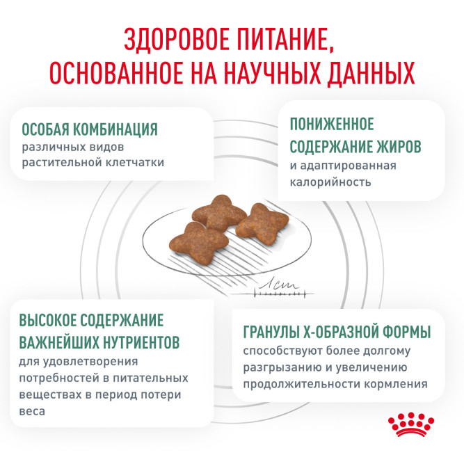 Royal Canin Satiety Weight Management SAT30 сухой корм для взрослых собак для контроля избыточного веса - 1.5 кг