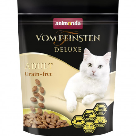 Animonda Vom Feinsten Deluxe сухой беззерновой корм для взрослых кошек - 250 г