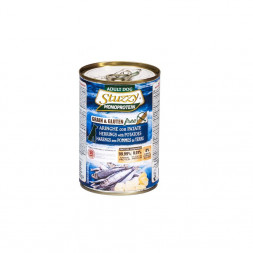 Stuzzy Monoprotein влажный корм для собак с сельдью и картофелем в консервах - 400 г х 6 шт