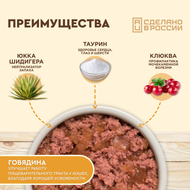 Chester влажный корм для взрослых стерилизованных кошек, кусочки в желе с говядиной, в ламистерах - 100 г х 16 шт