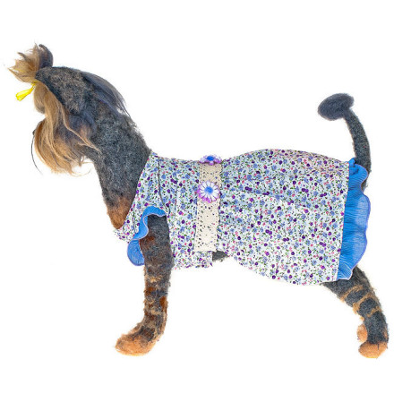 Happy Puppy платье Фиалка для собак, размер M