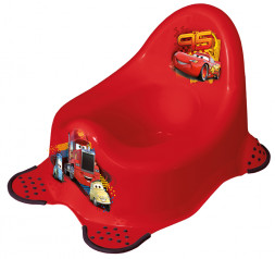 Keeeper Disney детский горшок с антискользящей функцией adam &quot;cars&quot; 38 27 24 см Вишнёво-красный
