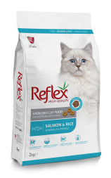 Reflex Sterilised Cat Food Salmon and Rice сухой корм для стерилизованных кошек, с лососем и рисом - 2 кг