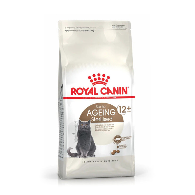 Royal Canin Ageing Sterilised 12+ сухой корм для стерилизованных стареющих кошек старше 12 лет - 400 г
