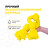 Playology DRI-TECH ROPE жевательный канат для собак с ароматом курицы, большой, желтый