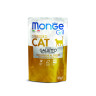 Изображение товара Monge Cat Grill влажный корм для стерилизованных кошек с итальянской курицей в паучах 85 г (28 шт в уп)