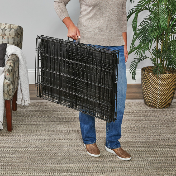 MidWest клетка Life Stages 107х71х79h см 2 двери черная