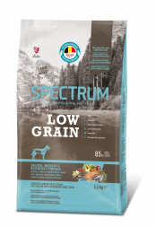 Spectrum Low Grain Medium And Large Breed Adult Dog сухой низкозерновой корм для взрослых собак средних и крупных пород с лососем, анчоусами и черникой - 2,5 кг