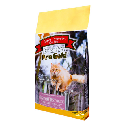 Frank&#039;s ProGold Cat Sensitive 32/18 &quot;Ягненок по-голландски&quot; сухой корм для взрослых кошек с чувствительным пищеварением, с ягненком - 7,5 кг