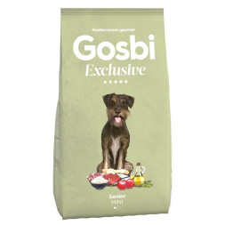 Gosbi Exclusive сухой корм для пожилых собак мелких пород с курицей - 2 кг