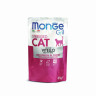 Изображение товара Monge Cat Grill влажный корм для стерилизованных кошек с итальянской телятиной в паучах 85 г (28 шт в уп)