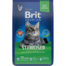 Изображение товара Brit Premium Cat Sterilised сухой корм для взрослых стерилизованных кошек с курицей - 8 кг