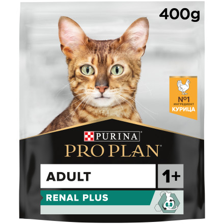 Pro Plan Cat Adult сухой корм для взрослых кошек с курицей - 400 г