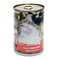 Nero Gold консервы для кошек с олениной - 410 г х 24 шт