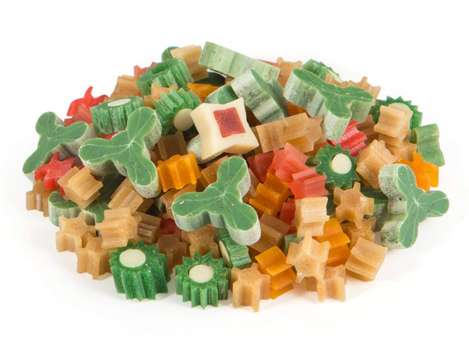 TiTBiT лакомство для собак жевательные дольки, мясное ассорти - 100 г