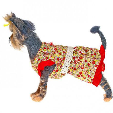 Happy Puppy платье Кармен для собак, размер M