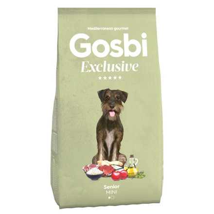 Gosbi Exclusive сухой корм для пожилых собак мелких пород с курицей - 7 кг