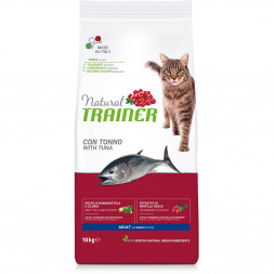 Trainer Natural Cat Adult сухой корм для взрослых кошек с тунцом - 10 кг