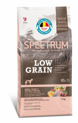 Spectrum Low Grain Medium And Large Breed Adult Dog сухой низкозерновой корм для взрослых собак средних и крупных пород с кроликом, индейкой и тыквой - 12 кг