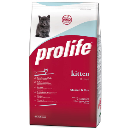 Prolife Kitten сухой корм для котят с курицей и рисом - 1,5 кг