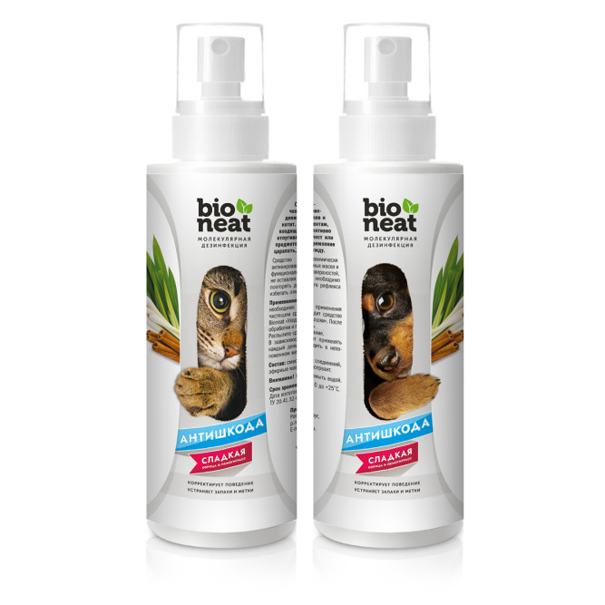 Bioneat средство для коррекции поведения животных "Антишкода. Сладкая" - 400 мл