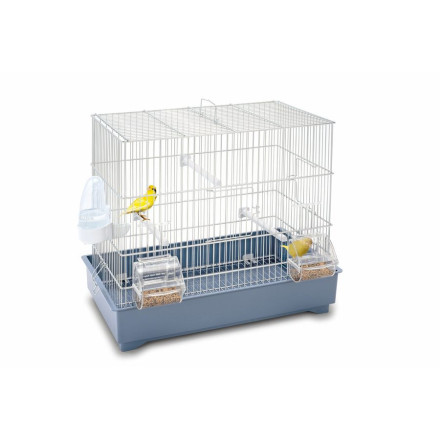 Купить imac cova 42 клетка для птиц, пепельно-синяя, 44х27х39 см в
