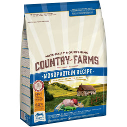 Country Farms корм сухой монопротеиновый полнорационный для щенков с высоким содержанием курицы 2,5 кг
