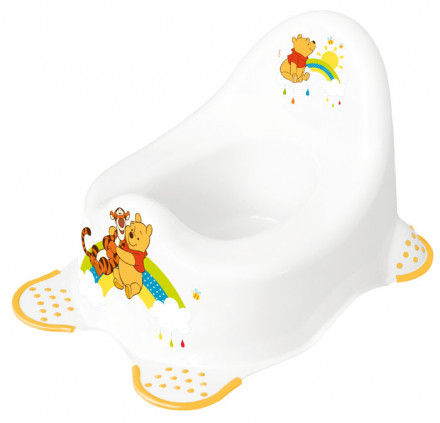 Keeeper Disney детский горшок с антискользящей функцией adam &quot;winnie the pooh&quot; 38 27 23,5 см Белый