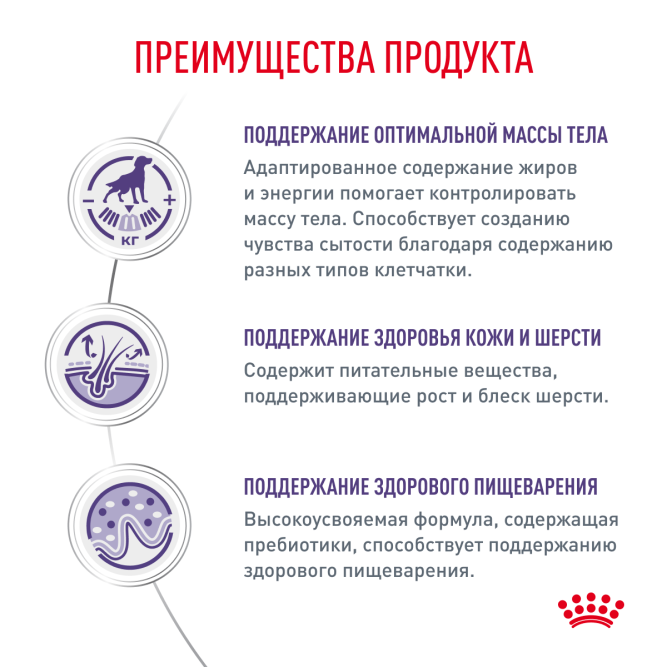 Royal Canin Neutered Adult Medium Dogs сухой корм для взрослых cтерилизованных/кастрированных собак со склонностью к избыточному весу - 9 кг