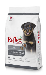Reflex Puppy Food Lamb &amp; Rice сухой корм для щенков, с ягненком и рисом - 3 кг