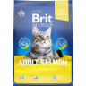Изображение товара Brit Premium Cat Adult сухой корм для взрослых кошек с лососем - 2 кг