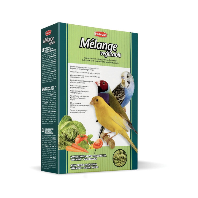 Padovan Melange vegetable корм для птиц дополнительный с овощами - 300 г