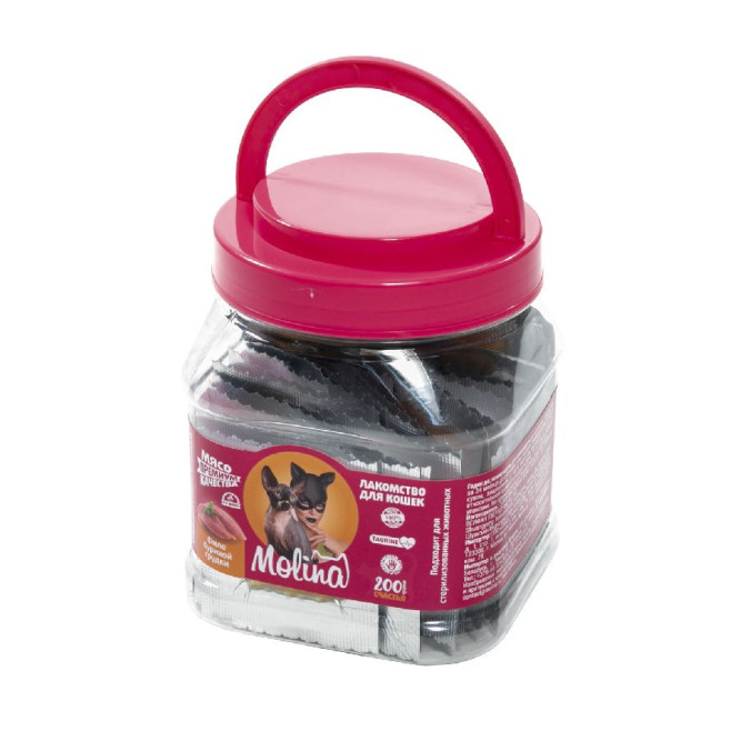 Molina лакомство для кошек Филе куриной грудки - 200 г