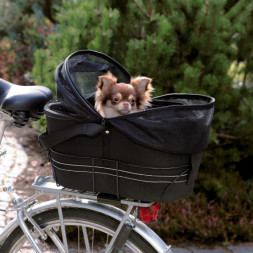 Сумка-переноска Trixie для собак для велоперевозок 29х42х48 см черная