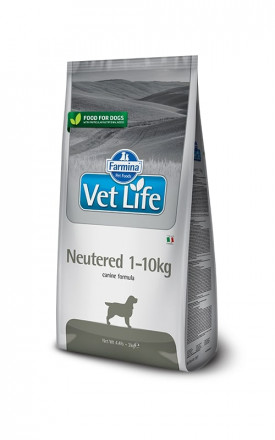 Farmina Vet Life Dog Neutered 1-10 kg сухой корм для взрослых стерилизованных собак весом до 10 кг - 10 кг