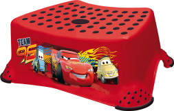 Keeeper Disney детский стульчик-подставка с антискользящей функцией tomek &quot;cars&quot; 40 28 14 см Вишнёво-красный