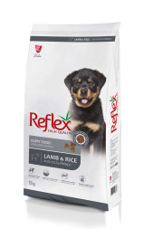 Reflex Puppy Food Lamb &amp; Rice сухой корм для щенков, с ягненком и рисом - 15 кг
