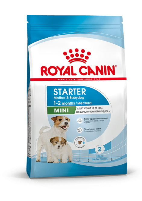 Royal Canin Mini Starter Mother &amp; Babydog сухой корм для щенков, беременных и лактирующих сук мелких пород - 1 кг