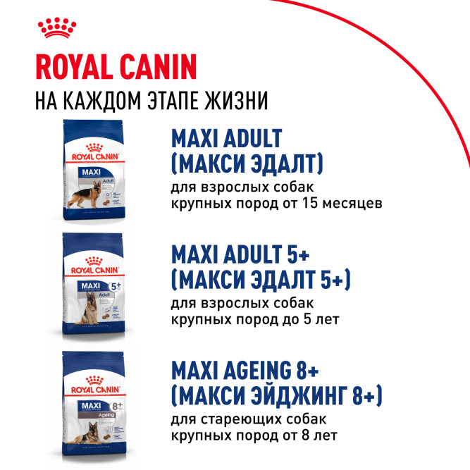 Royal Canin Maxi Puppy сухой корм для щенков крупных пород - 3 кг