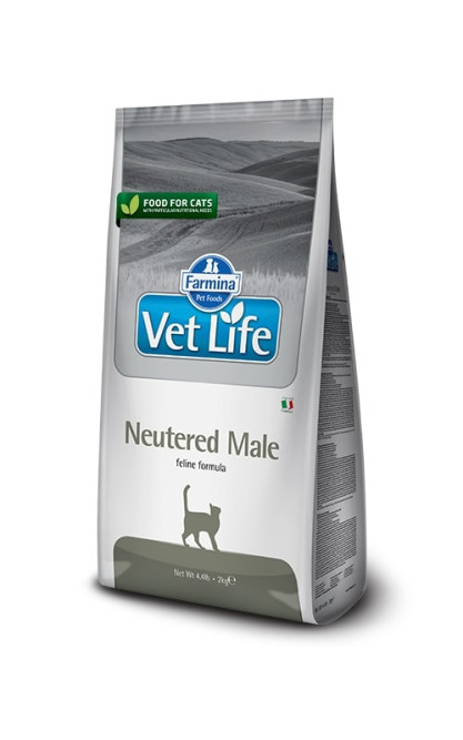 Farmina Vet Life Cat Neutered Male сухой корм для взрослых кастрированных котов - 400 г. СРОК ГОДНОСТИ ДО 30.06.2026