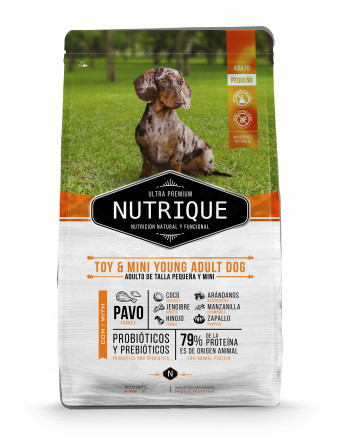 Vitalcan Nutrique Dog Adult сухой корм для взрослых собак мелких пород с индейкой - 3 кг