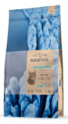 Rawival North Sea’s Finest сухой корм для взрослых кошек лосось и сельдь - 5 кг