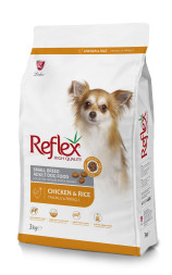 Reflex Small Breed Adult Dog Food Chicken and Rice сухой корм для собак мелких пород, с курицей и рисом - 3 кг
