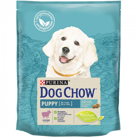 Сухой корм Purina Dog Chow Puppy для щенков до 1 года с ягненком - 800 г